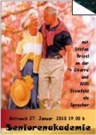 Plakat Seniorenakademie